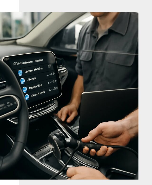 Установка приложений Geely для мультимедиа автомобиля в Иванове