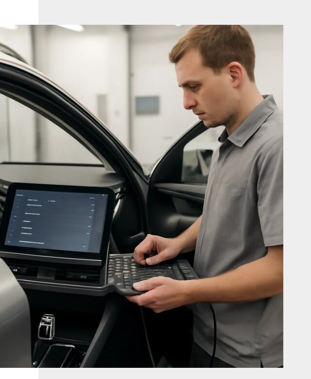 Русификация мультимедиа автомобилей Lynk Co в Иванове